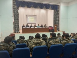 Проблему ДТП обсудили на круглом столе в акмолинской воинской части
