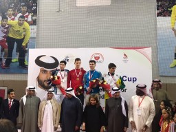 Акмолинский шпажист выиграл «бронзу» Кубка мира в Бахрейне