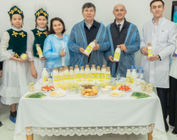 В Целиноградском районе Акмолинской области состоялось открытие молокозавода