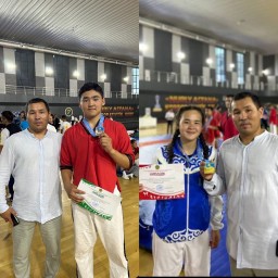 Акмолинская спортсменка выиграла чемпионат Казахстана по поясной борьбе