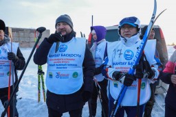 ​Первый лыжный переход тропой Самата Мусина- золотого призера Азиатских игр