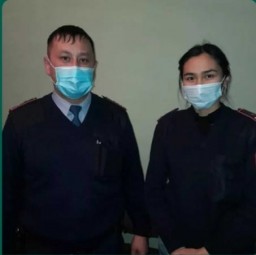 В Акмолинской области полицейские спасли мужчину с обморожением