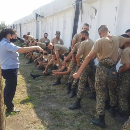 Тимбилдинг для солдат срочной службы провели в Акмолинской области