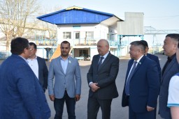 ​В Атбасар доставлена гуманитарная помощь из Таджикистана