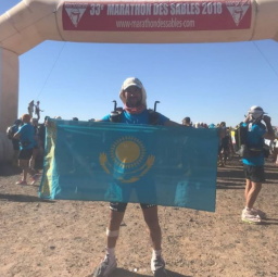 Заурбек Аяган из Кокшетау - единственный представитель Казахстана в марафоне «Marathon des Sables»