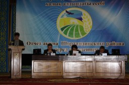 В Шортандинском районе прошла отчетная встреча с населением акима района Садвокасовой Г.
