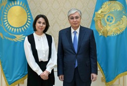 Токаев принял уполномоченного по правам ребенка Аружан Саин