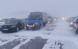 Около 280 автомашин сопроводили в непогоду акмолинские полицейские