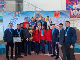 Сборная Акмолинской области по пожарно-спасательному спорту заняла 3 место на чемпионате Казахстана