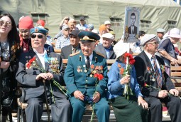 В Акмолинской области празднуют День Победы
