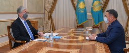 Президент РК принял председателя Агентства по противодействию коррупции Марата Ахметжанова
