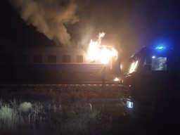 В пассажирском поезде сообщением «Кызылорда-Семей» произошел пожар