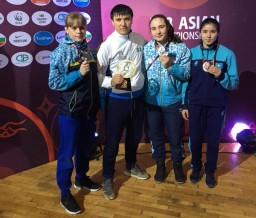 Акмолинские борцы стали призерами чемпионата Азии в Монголии