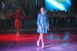 В Буландынском районе состоялось торжественное открытие XXXIII-й зимней областной спартакиады