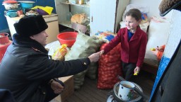 Акмолинские полицейские оказали помощь многодетной семье