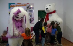 Необычный сюрприз устроили для детишек из центра «Шанс» в Кокшетау