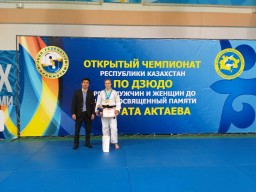 Акмолинцы завоевали две «бронзы» на чемпионате Казахстана по дзюдо