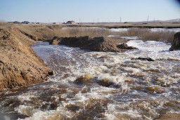 ​В Акмолинской области восстанавливают гидросооружения