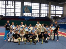 Акмолинские каратисты завоевали 9 медалей Международного турнира