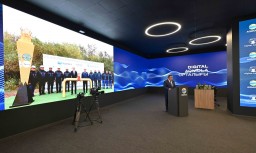 Президент в режиме телемоста принял участие в церемонии запуска подачи природного газа в Косшы