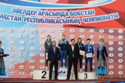 Акмолинские спортсменки выиграли чемпионат Казахстана по боксу