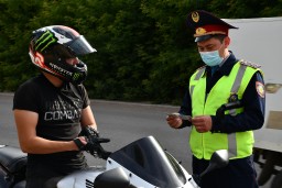 Полицейские напоминают, что за нарушение тишины мотоциклистов будут привлекать к ответственности