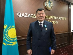 ​Председатель Акмолинского областного суда Досжан Әмір награжден орденом «Құрмет»