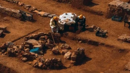 Тюльпаны пережили 1 500 лет: уникальную древнюю роспись нашли в Узбекистане