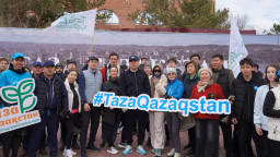 ​Плоггинг в Кокшетау собрал более тысячи участников в рамках &laquo;Таза Қазақстан&raquo;
