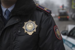 В Кокшетау мужчина дважды ударил полицейского при задержании