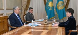 Токаев принял председателя Высшей аудиторской палаты Наталью Годунову