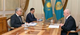 Токаев принял председателя Высшего судебного совета Дениса Шиппа