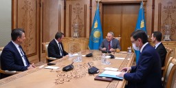 Елбасы принял Чрезвычайного и Полномочного Посла Китайской Народной Республики в РК Чжана Сяо Елбасы принял Чрезвычайного и Полномочного Посла Китайской Народной Республики в РК Чжана Сяо