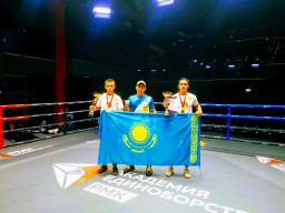 Акмолинские кикбоксеры стали чемпионами турнира в Екатеринбурге