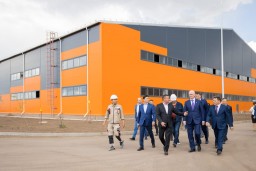 В Акмолинской области завершилось строительство кирпичного завода