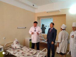 В Атбасаре открылось инфекционное отделение  многопрофильной межрайонной больницы