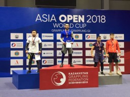 Акмолинцы завоевали «серебро» и «бронзу» международного турнира по грэпплингу Asia Open